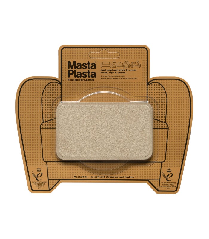 Patch Masta Plasta taille M réparation cuir suédé 10x6cm