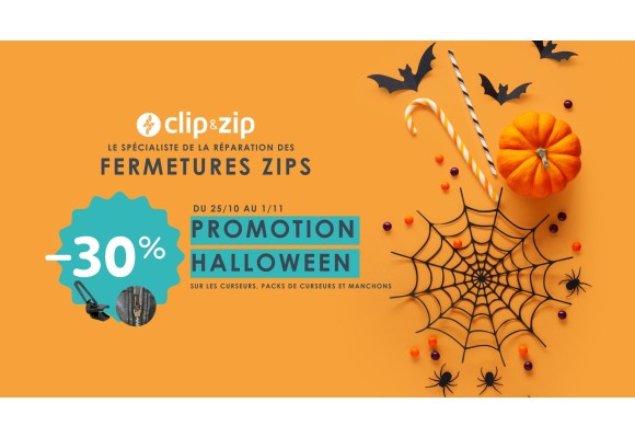 Promotion Halloween : -30% sur les curseurs, packs de curseurs et manchons