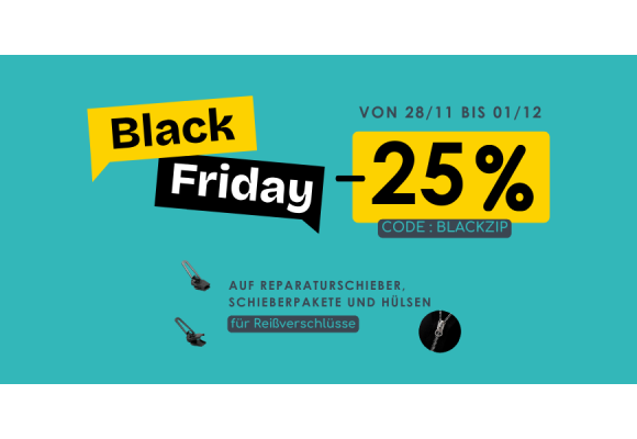 Promotion Black Friday : -25% 