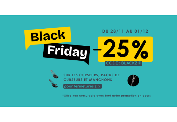 Promotion Black Friday : -25% 