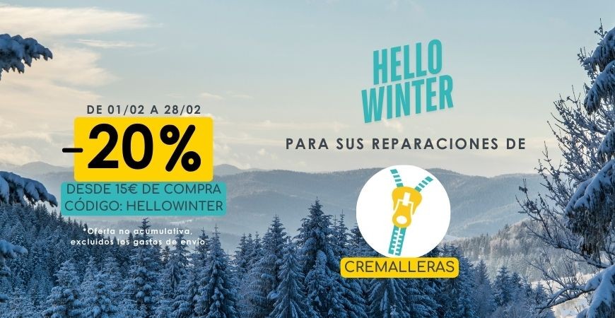 Promotion -20% dès 15€ d'achat - Code HELLOWINTER